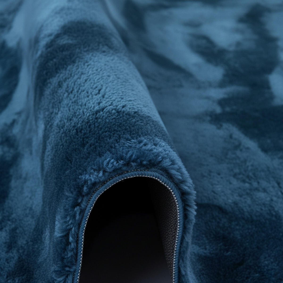 FELLTEPPICH SUPER SOFT PEARL - Dunkelblau, Textil (160/230cm) - Pergamon