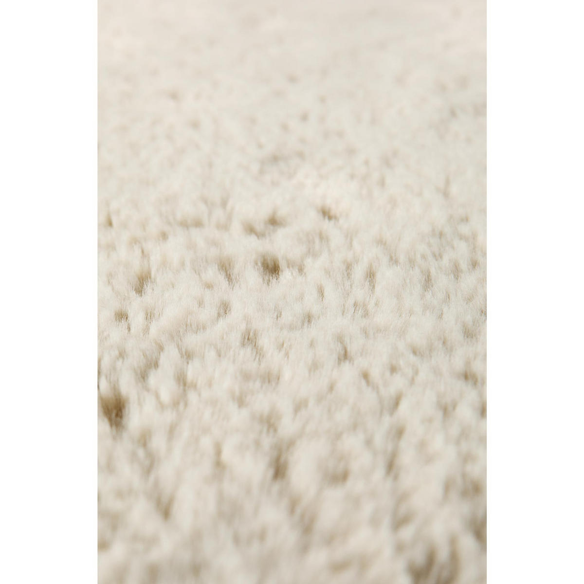 TEPPICH Eddy elfenbein durchmesser 120 cm - Weiß, Textil (120/120cm) - Vivaraise