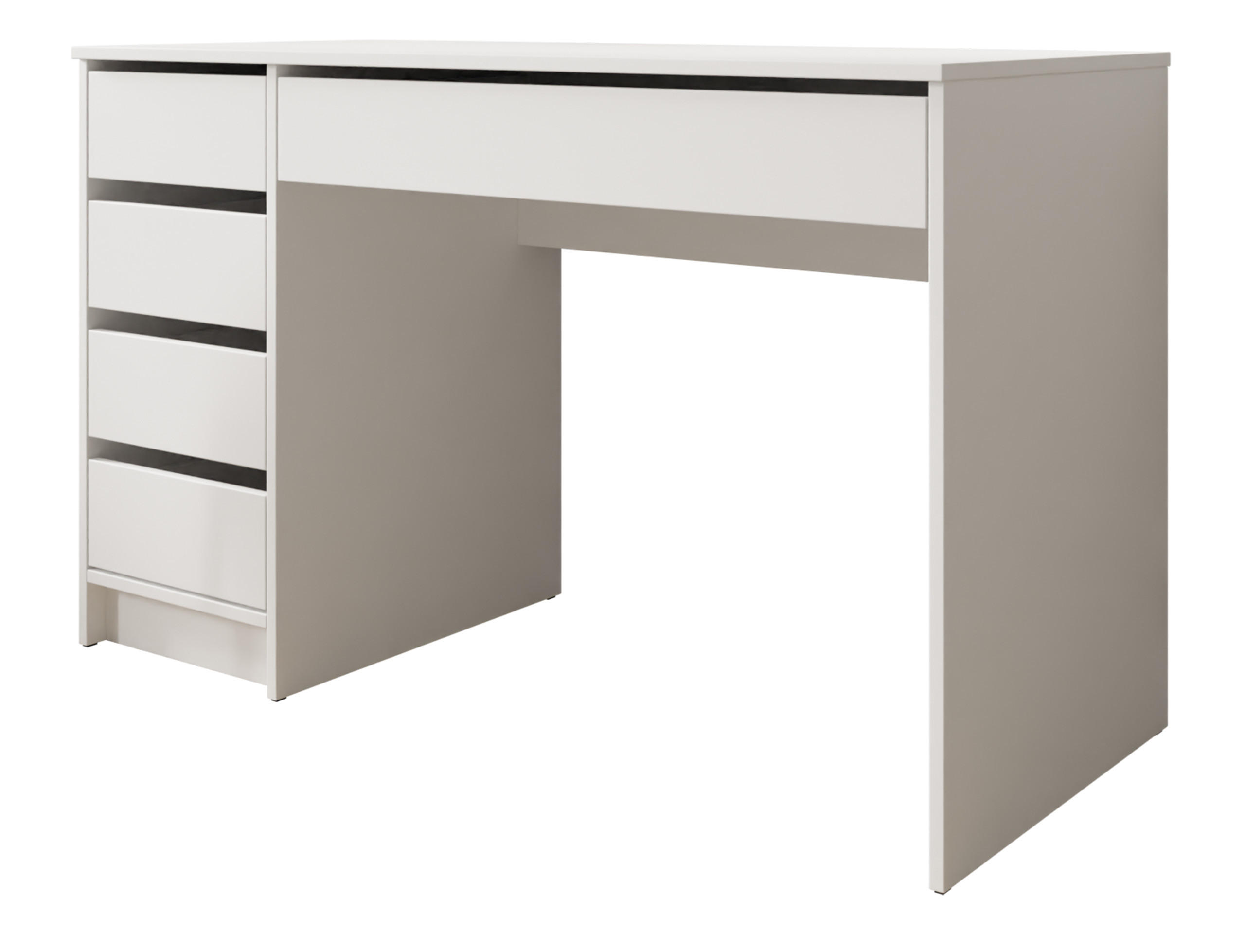 SCHREIBTISCH Ada - Weiß Hochglanz, Holzwerkstoff (55/120/76cm) - MIRJAN24