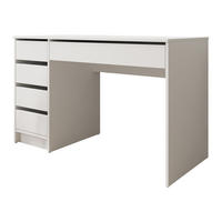 SCHREIBTISCH Ada - Weiß Hochglanz, Holzwerkstoff (55/120/76cm) - MIRJAN24