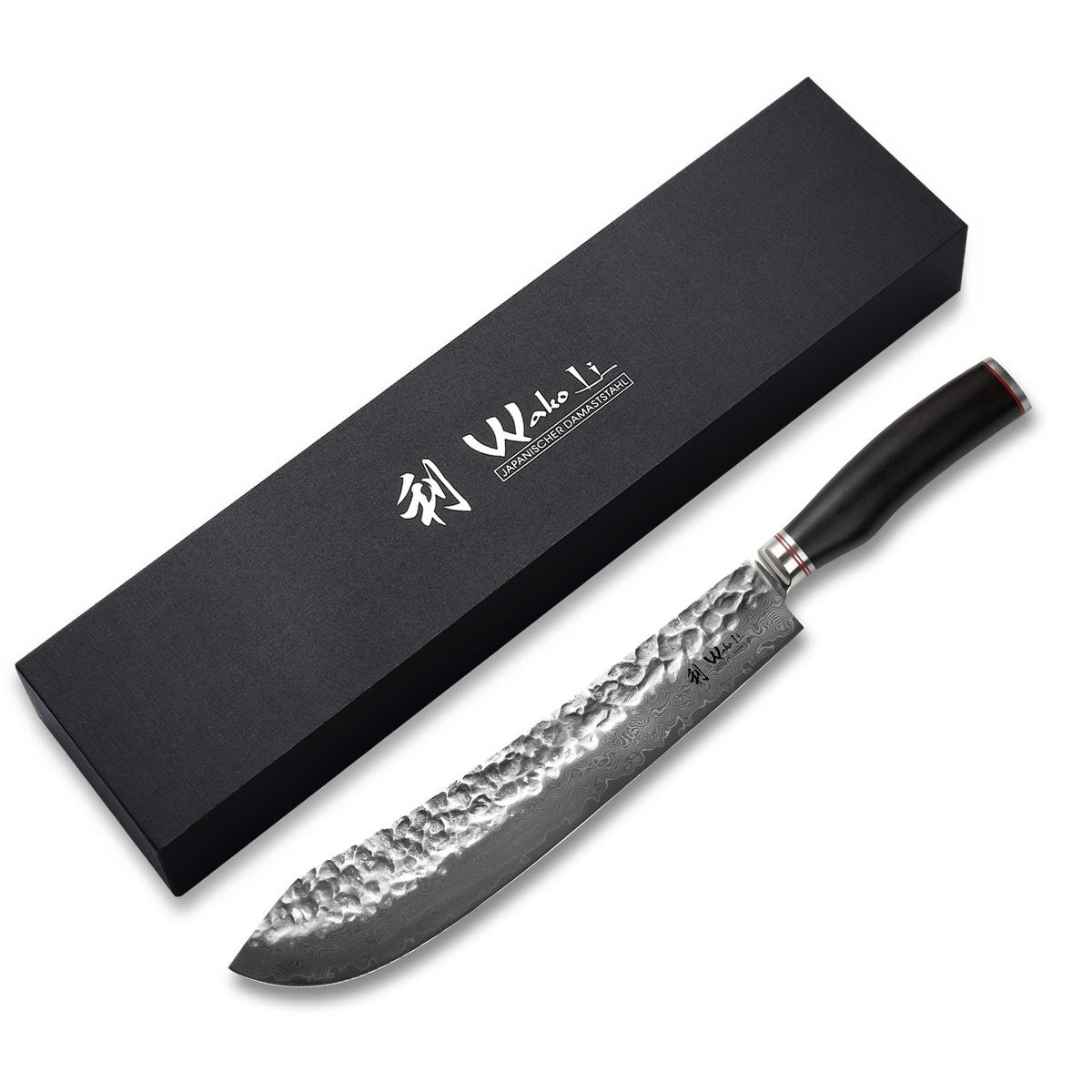 BLOCKMESSER 35 cm - Schwarz, Holz/Metall (50cm) - Wakoli