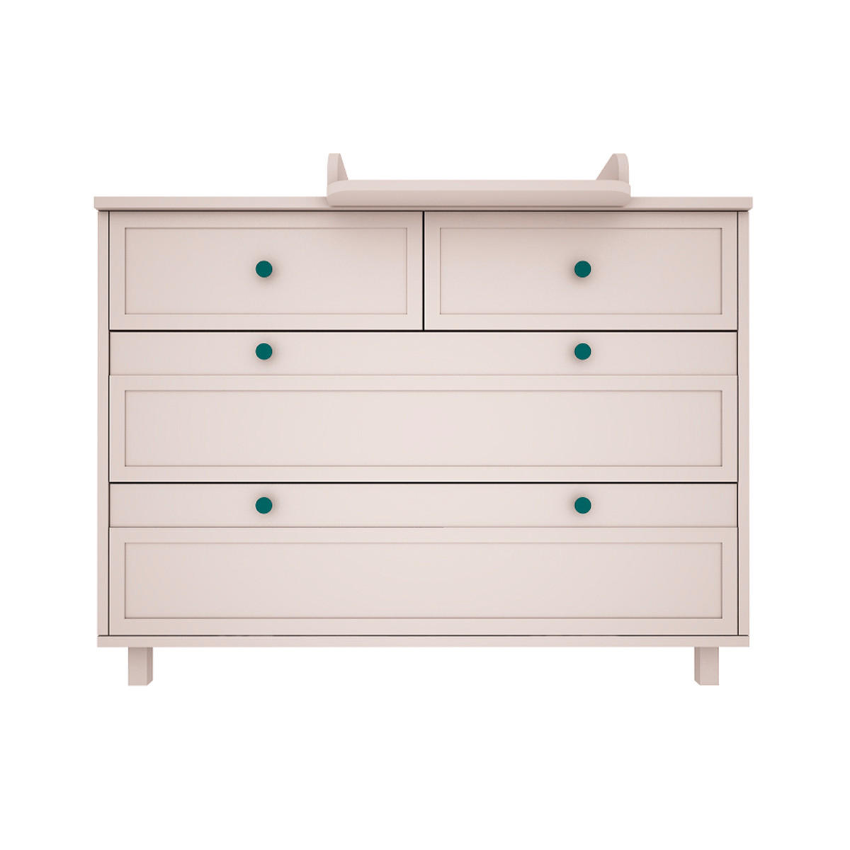 POKOJ PRO MIMINKO 3DÍLNÝ Gabriel Béžová - béžová, kompozitní dřevo (145/103/75cm) - Petits-meubles