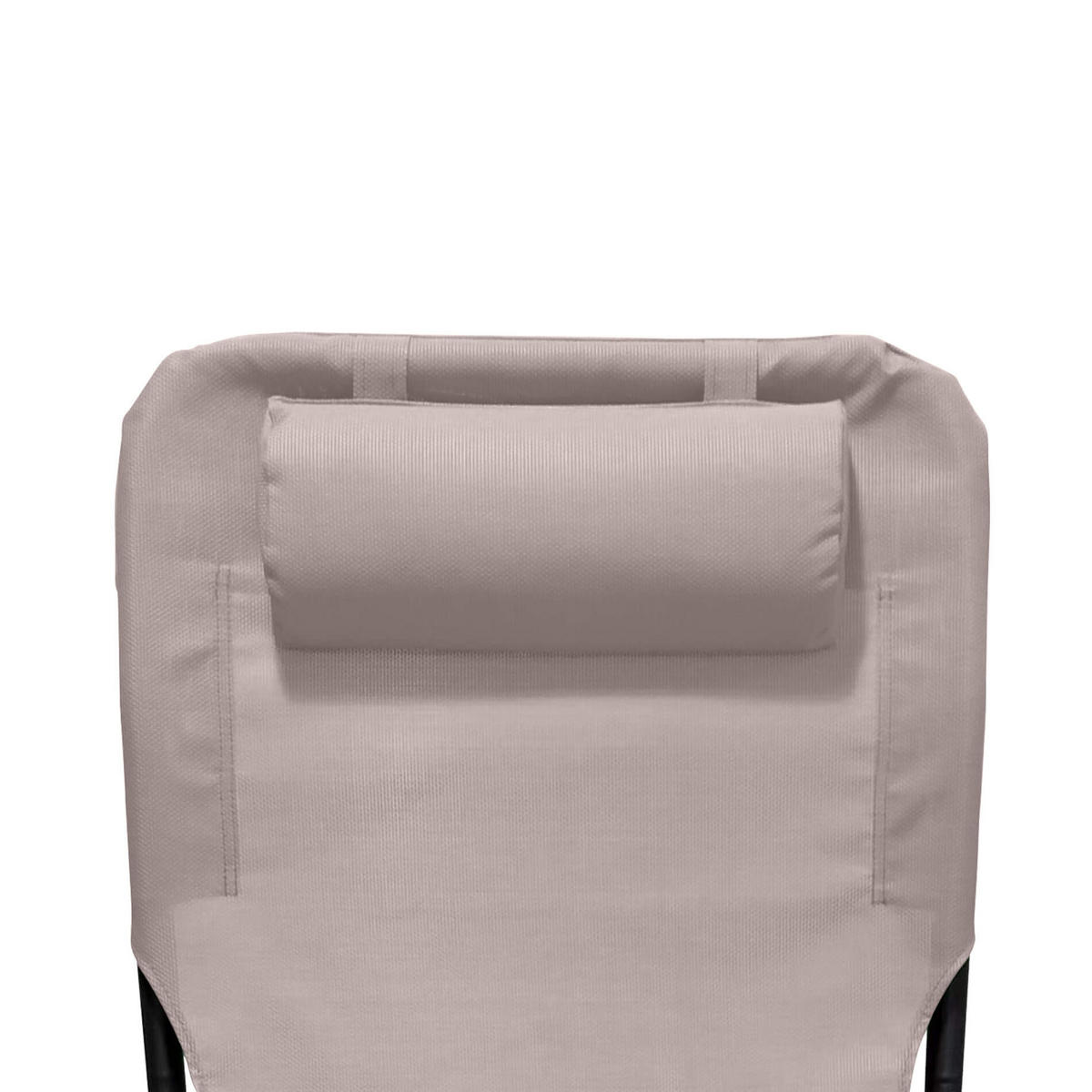 GARTEN-RELAXSESSEL Beige 63/83/98 cm - Beige, Metall (63/88/83cm) - Mobili Rebecca