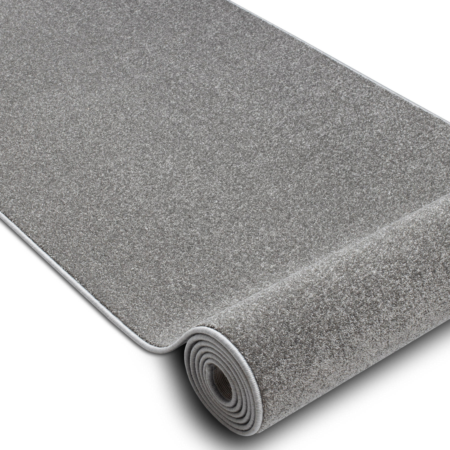 LÄUFER KARMEL Glatt, 60/230 cm - Grau, Textil (60/230cm) - rugsX