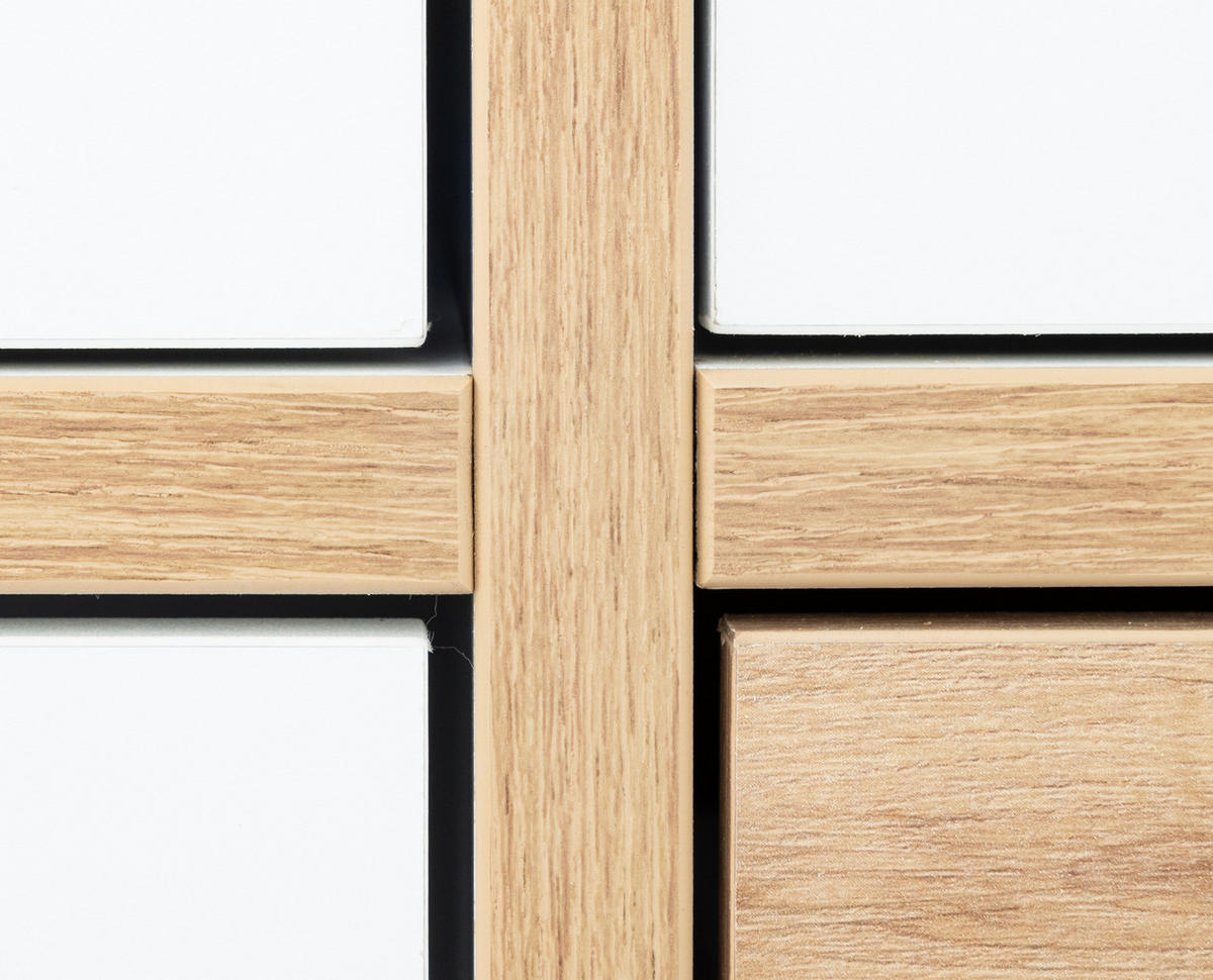 KLEIDERSCHRANK Maxim 150/189/49 cm Soft-Close Weiß Artisan Oak - Weiß/Eiche Artisan, Holzwerkstoff (150/189/49cm) - arthur berndt