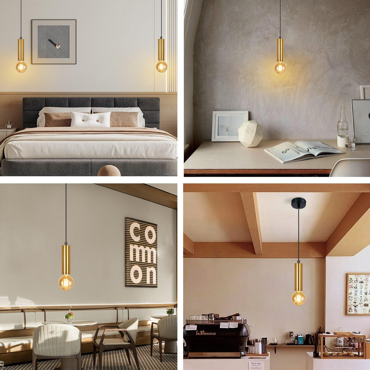 KRONLEUCHTER Hellebrandar 8.0/8.0/139.69 cm - Schwarz, Metall (139.69/8/8cm) - ZMH