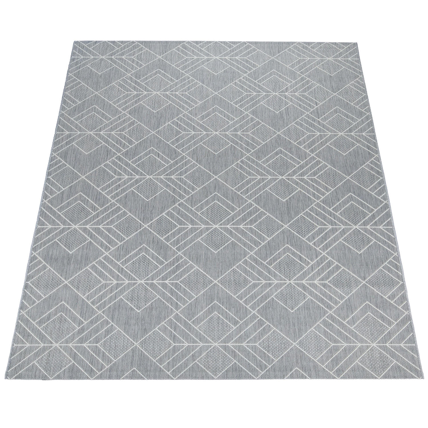 OUTDOORTEPPICH 60/110 cm Hasselt 781 - Grau, Textil (60/110cm) - Paco Home