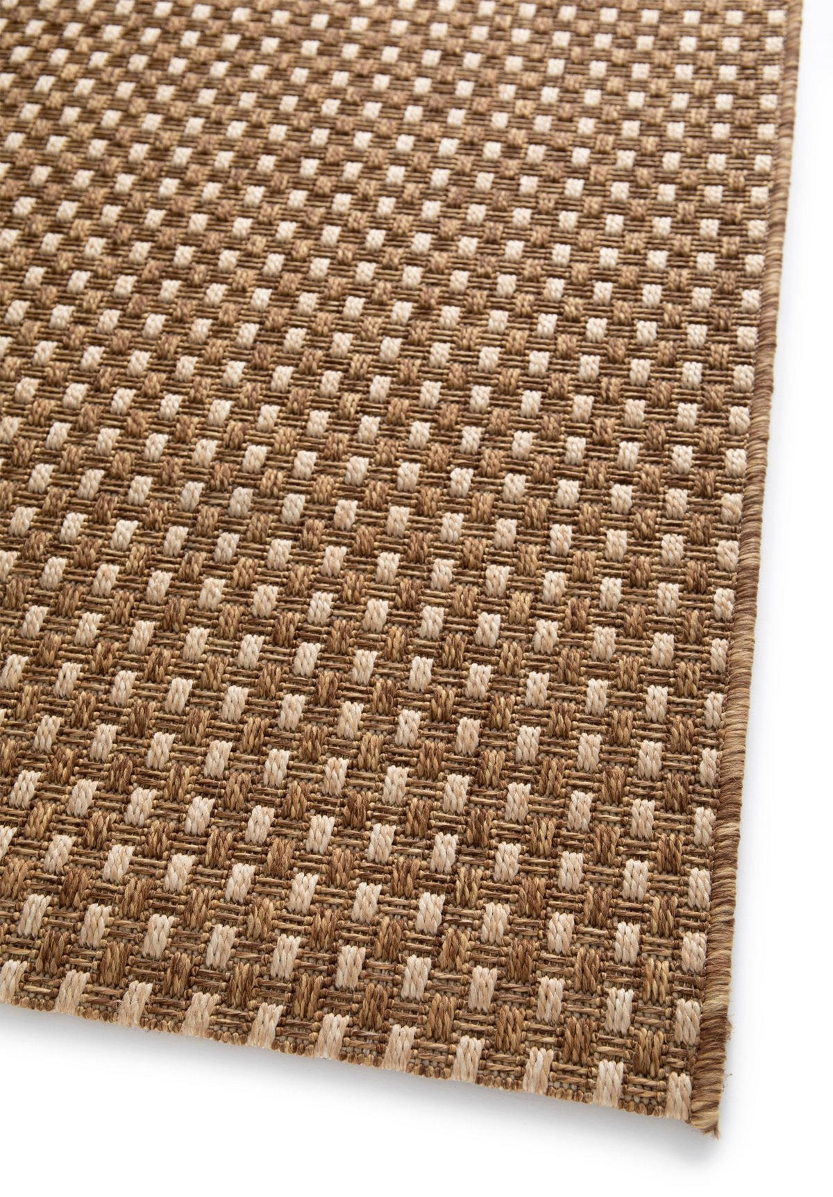 TEPPICH für Innen und Außen im Jute-Look bruin - Braun, Textil (160/230cm) - AFK Living