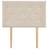 KOPFTEIL MAVELI 90X190 CM - Beige, Textil (90/97/7cm) - IDIMEX