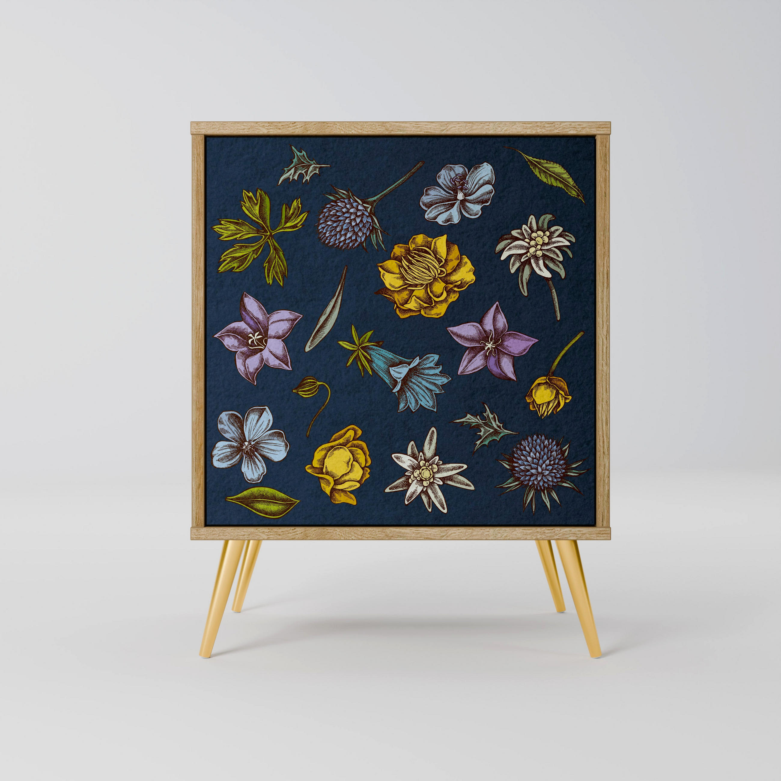 SpaceRebels Sideboard Eiche 57.5x75.5x42 cm