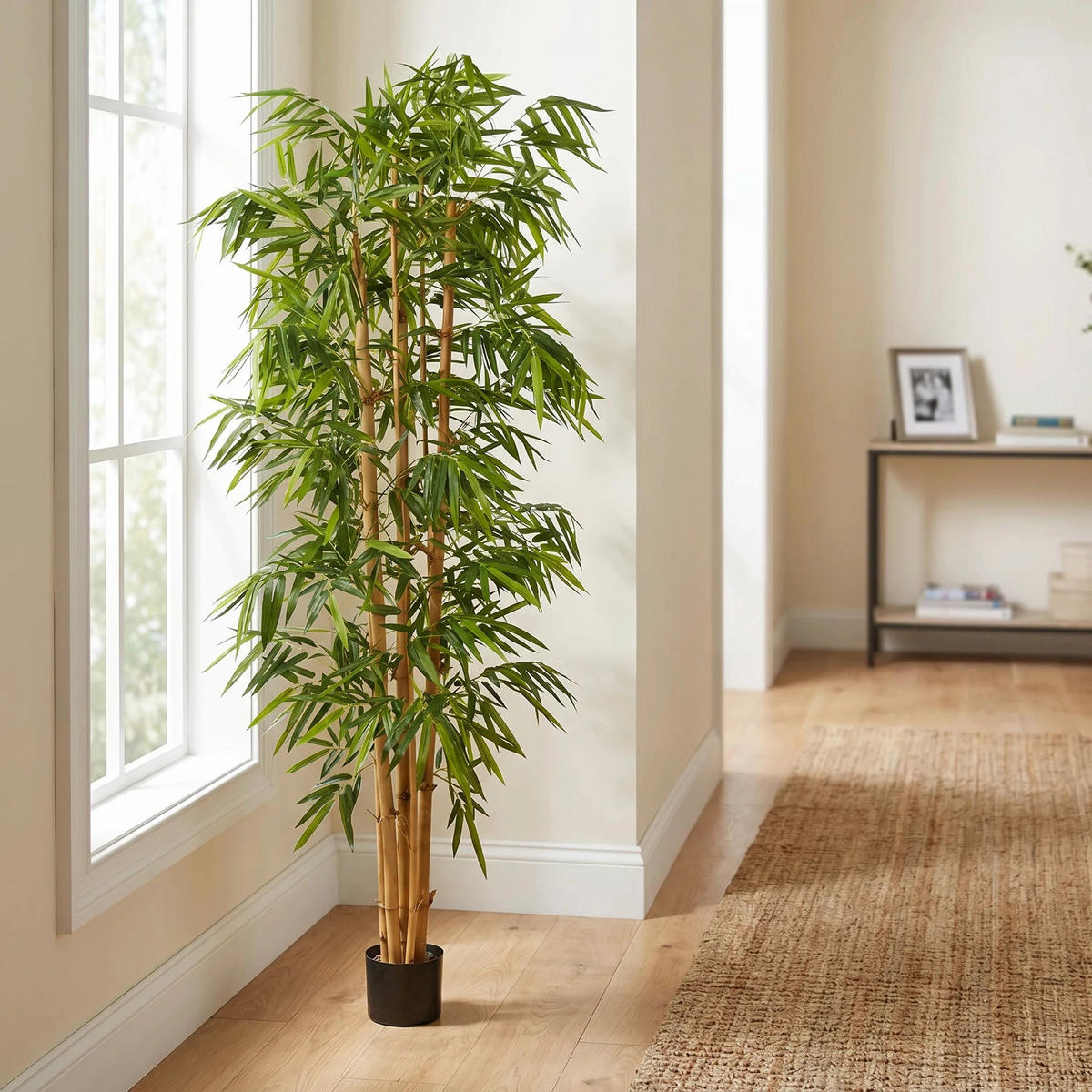 KUNSTBAUM Künstlicher Bambus – Kenai 180 cm - Grün, Kunststoff (180cm) - aplanta