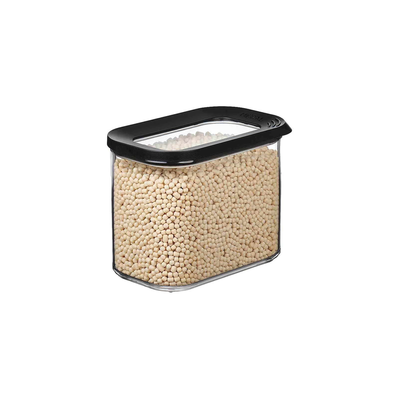 VORRATSDOSEN Modula schwarz 1000 ml 4er Set - Schwarz, Kunststoff (9/11.4/14.4cm) - Mepal
