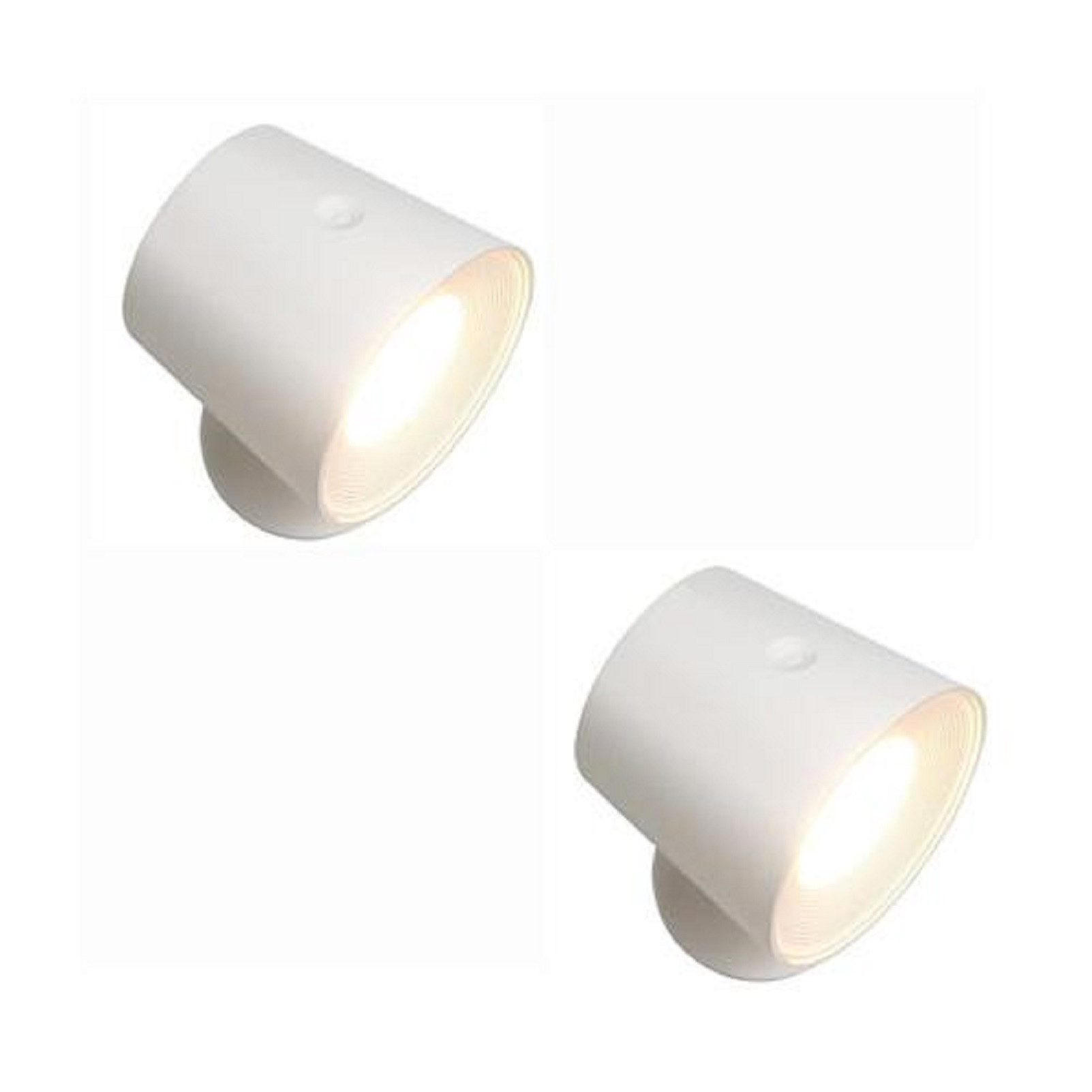 LED-WANDLEUCHTE Chandelier 11/10/14.5 cm - Weiß, Kunststoff (10/14.5/11cm) - ZMH