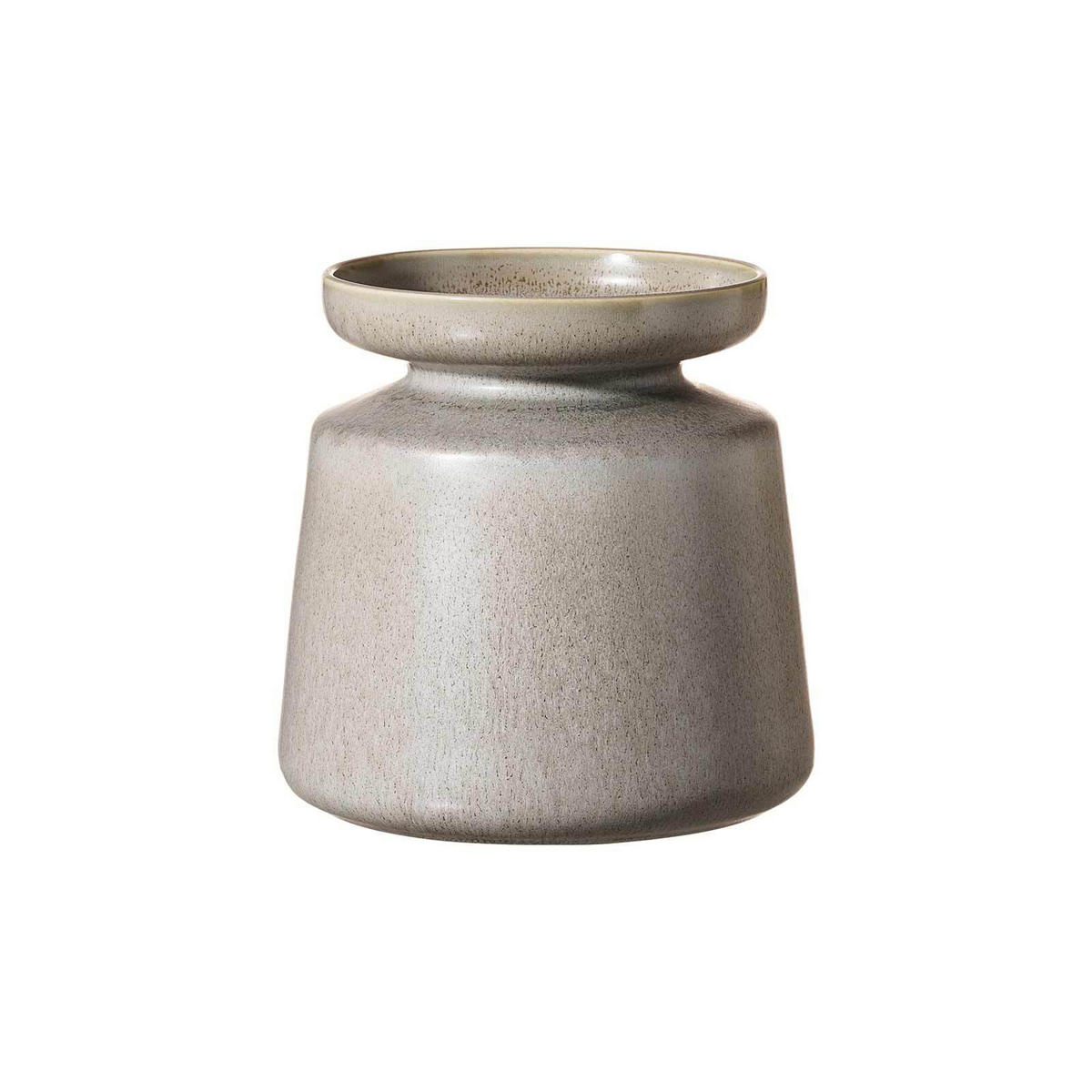 VASE Imperia grau 18 cm - Grau, Keramik (18cm) - Ritzenhoff Breker