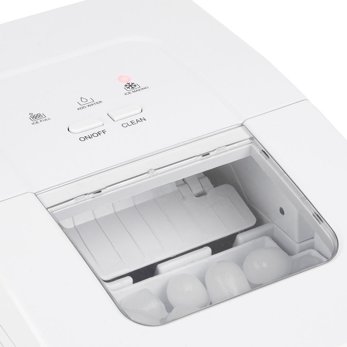 WEASY IGLOO8 Eiswürfelmaschine - Weiß, Kunststoff (26.7/32.5/35cm) - Weasy