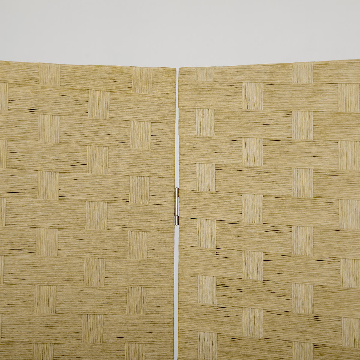 PARAVENT 4 TLG. 160 x 170 cm z vlnitého vlákna do obývacího pokoje, hnědý - hnědá, papír (1.5/169.5/159.5cm) - HOMCOM