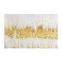 ACRYLBILD HANDGEMALT 90/60 cm - Weiß, Holz/Textil (1.4/60cm) - KUNSTLOFT