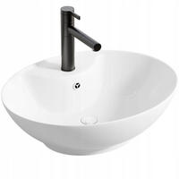 WASCHBECKEN, weiß 50/41/17 cm - Weiß, Keramik (41/17/50cm)