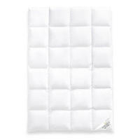 WINTERBETTDECKE ROYAL Gänsedaunen warm - Weiß, Naturmaterialien/Textil (135/200cm) - Daunenkönig