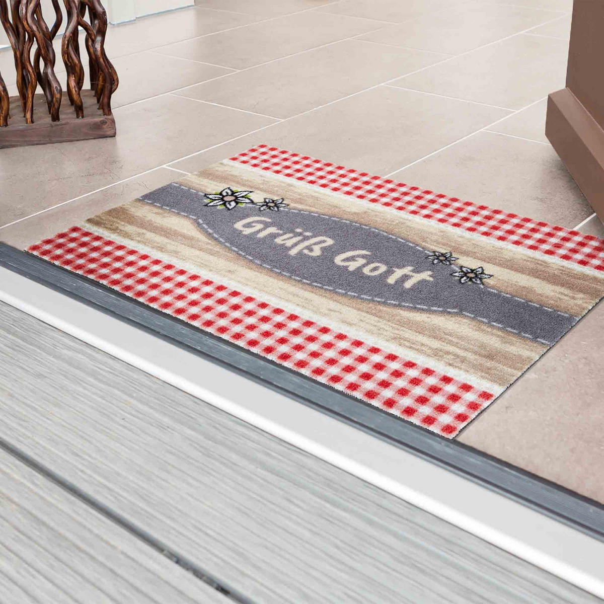 SAUBERLAUFMATTE INNEN HOMELIKE - Rot, Textil (40/60cm) - Astra