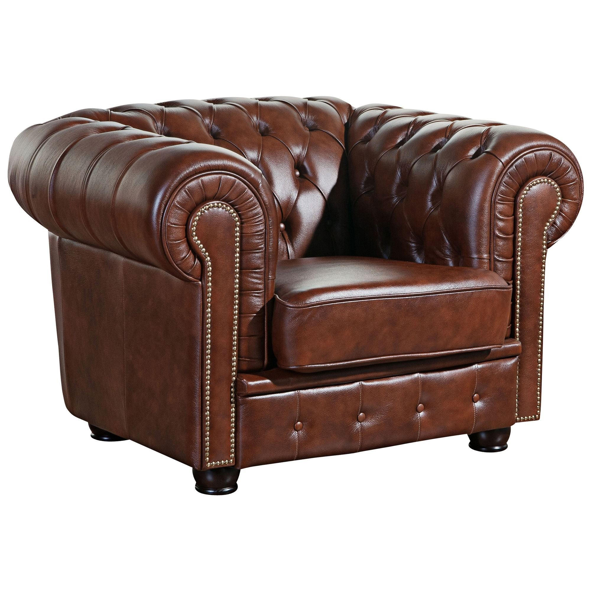 58aufmkessel Sessel Braun 110x74x98 cm
