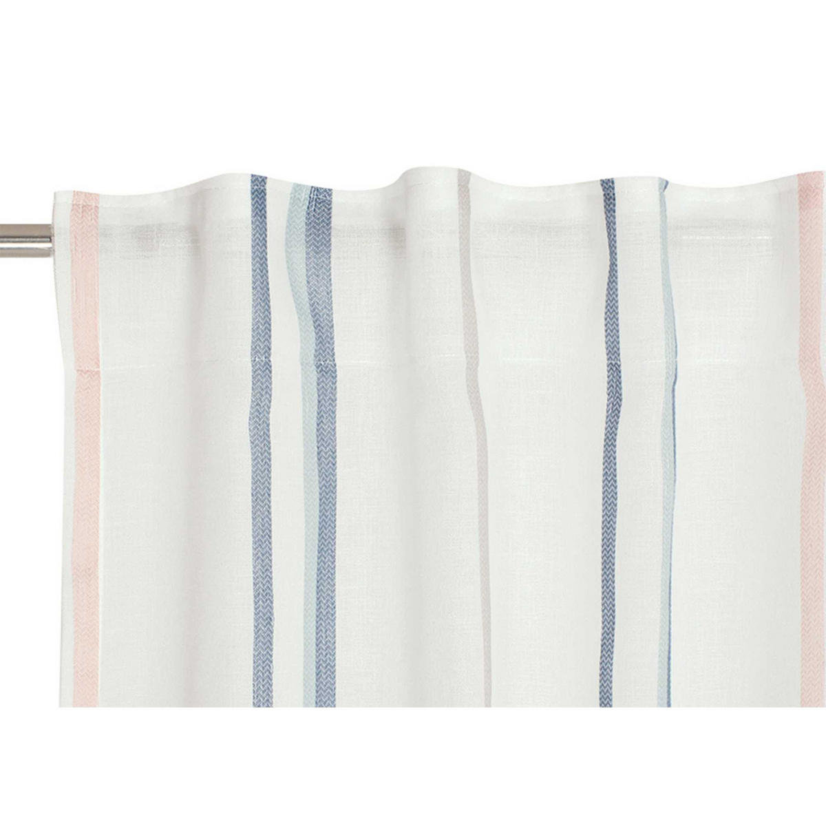 HALBTRANSPARENTER SCHLAUFENVORHANG TOMMY - Multicolor, Textil (130/0.5/250cm) - Esprit