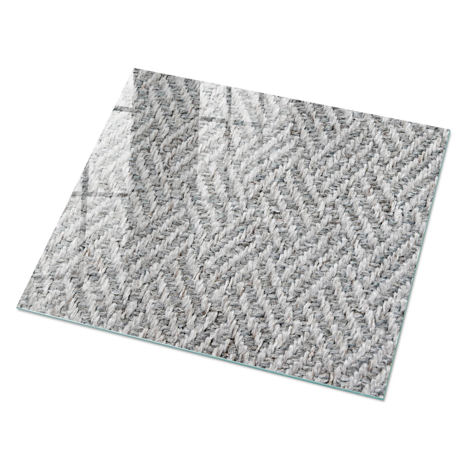 ArtPrintCave Glasplatte Dunkelblau 80x60x0.4 cm