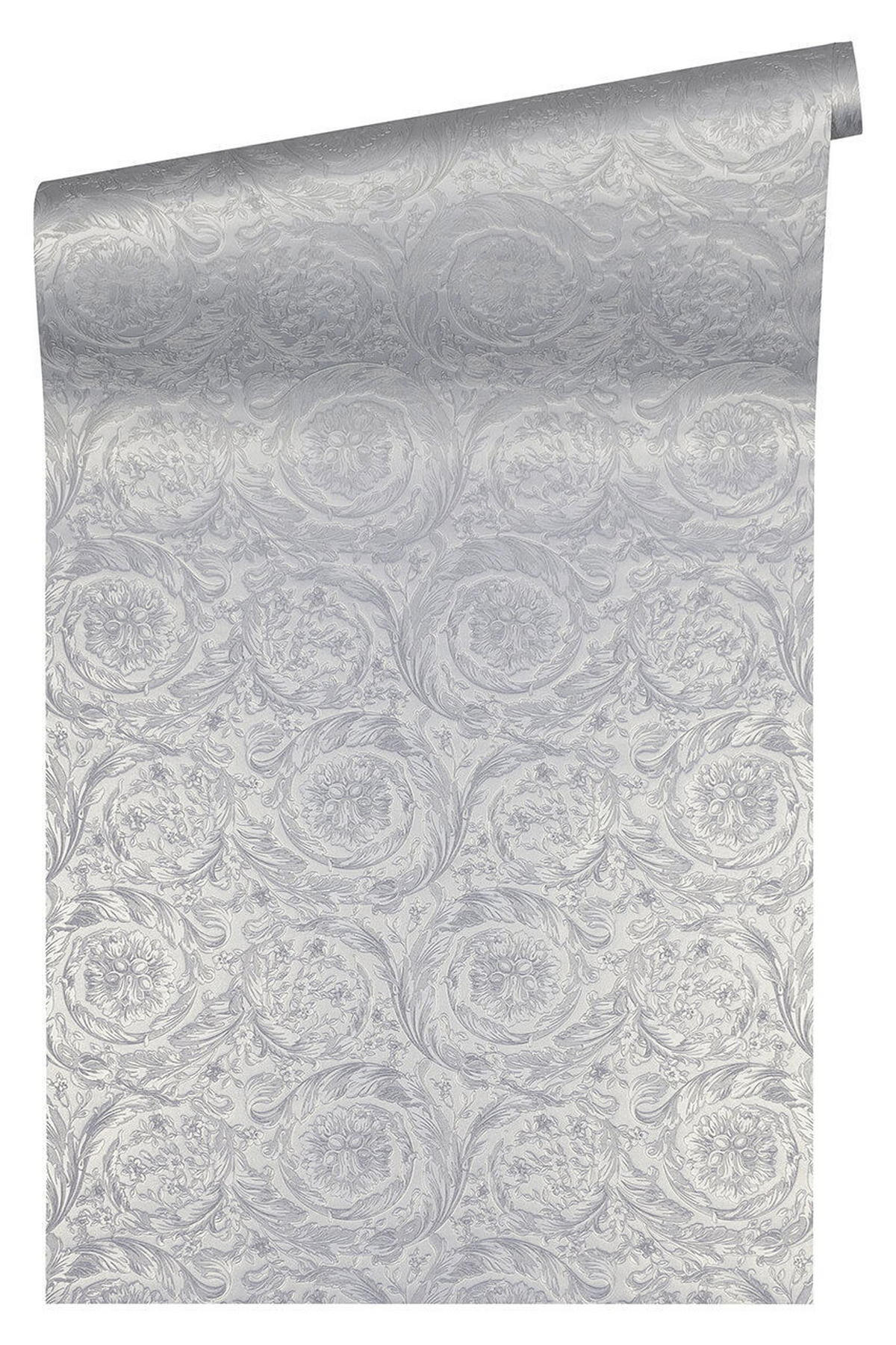 VLIESTAPETE 70/1005 cm - Silberfarben/Grau, Textil (70/1cm) - KUNSTLOFT