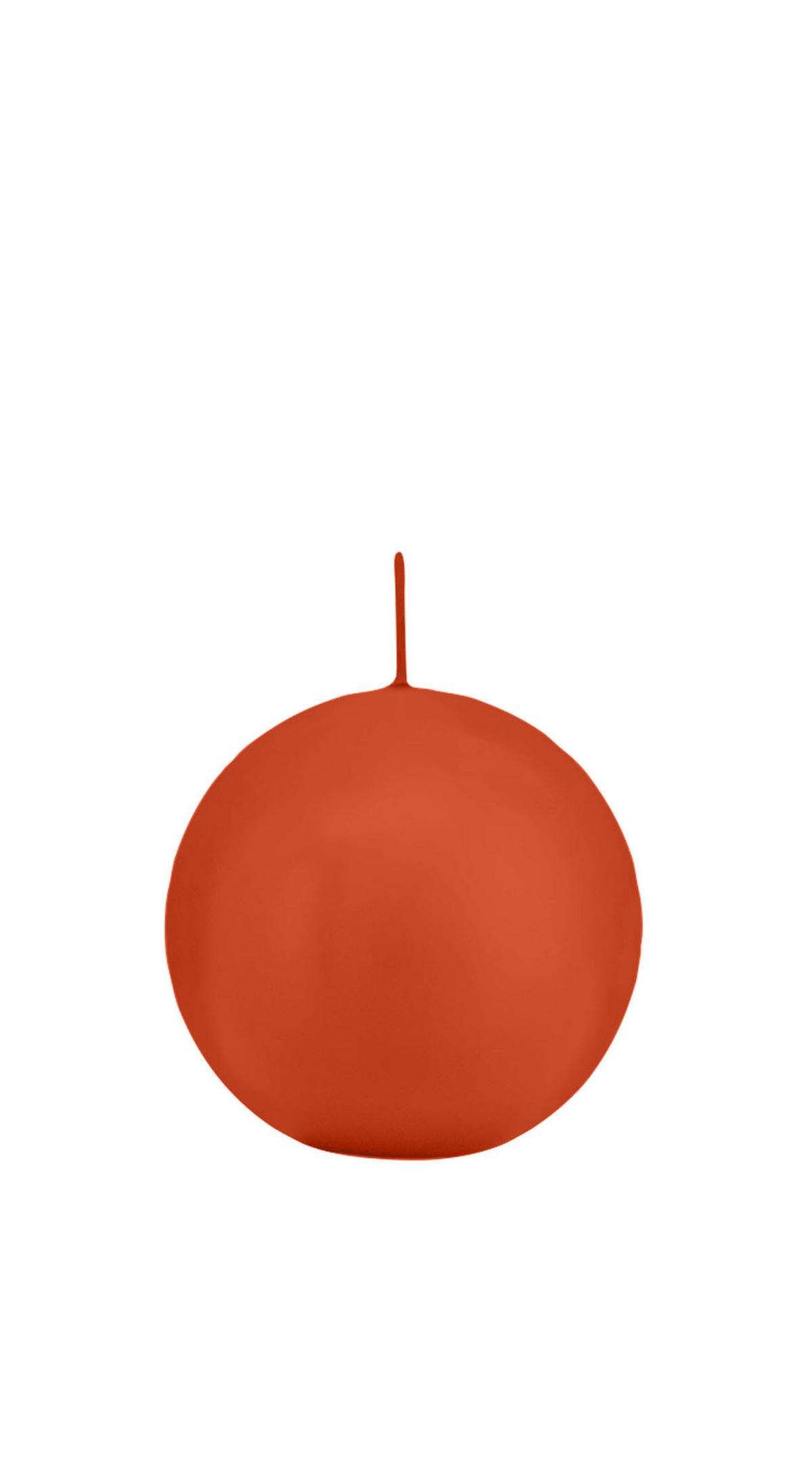 KUGELKERZEN Dukat Ø 70 mm, 12 Stück - Terracotta, Paraffin (7/7/7cm) - Wiedemann Kerzen