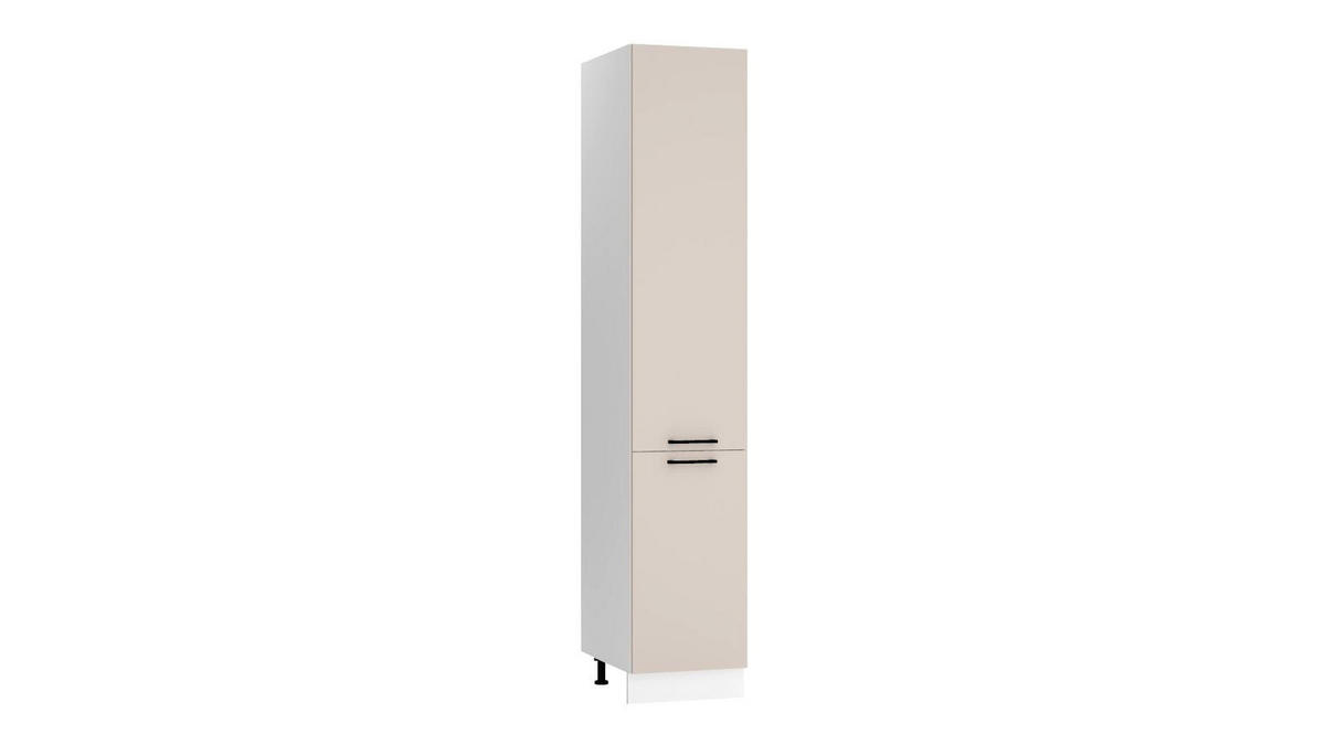 HOCHSCHRANK D40SŁ P/L – Morvex – Praktische Aufbewahrungseinheit – Anthrazit - Anthrazit, Holzwerkstoff/Metall (40/213.3/56cm) - ROYAL24_MARKT