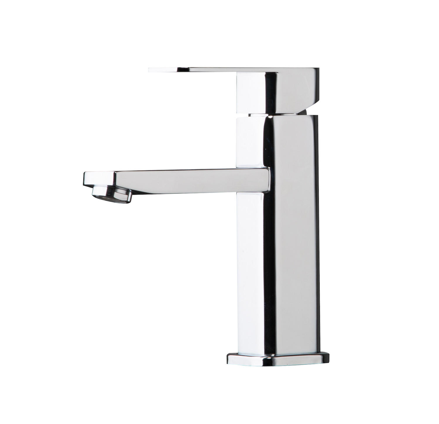 WASCHTISCHARMATUR Pasco Chrom - Chromfarben, Metall (10/20/5cm) - Badplaats