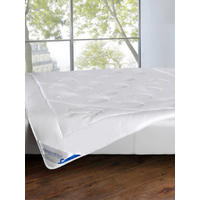 GANZJAHRESBETTDECKE MERINOWOLLE Schurwolle medium - Weiß, Naturmaterialien (135/200cm) - Böhmerwald