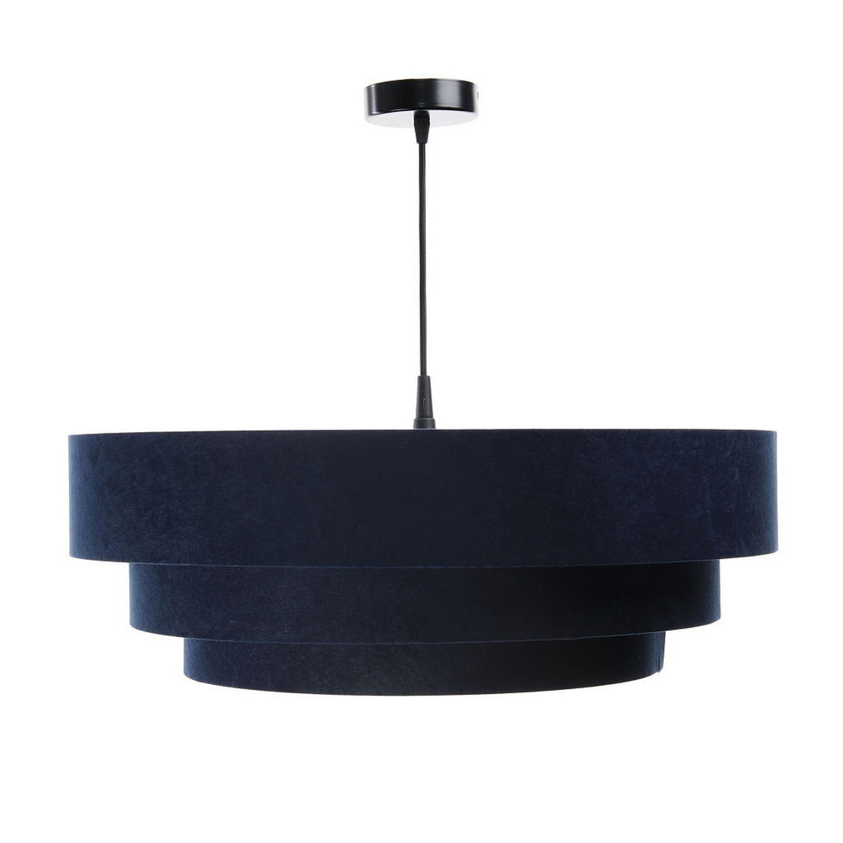 HÄNGELEUCHTE Blau 60/20 cm - Weiß, Kunststoff (60/1.5/20cm) - ONZENO