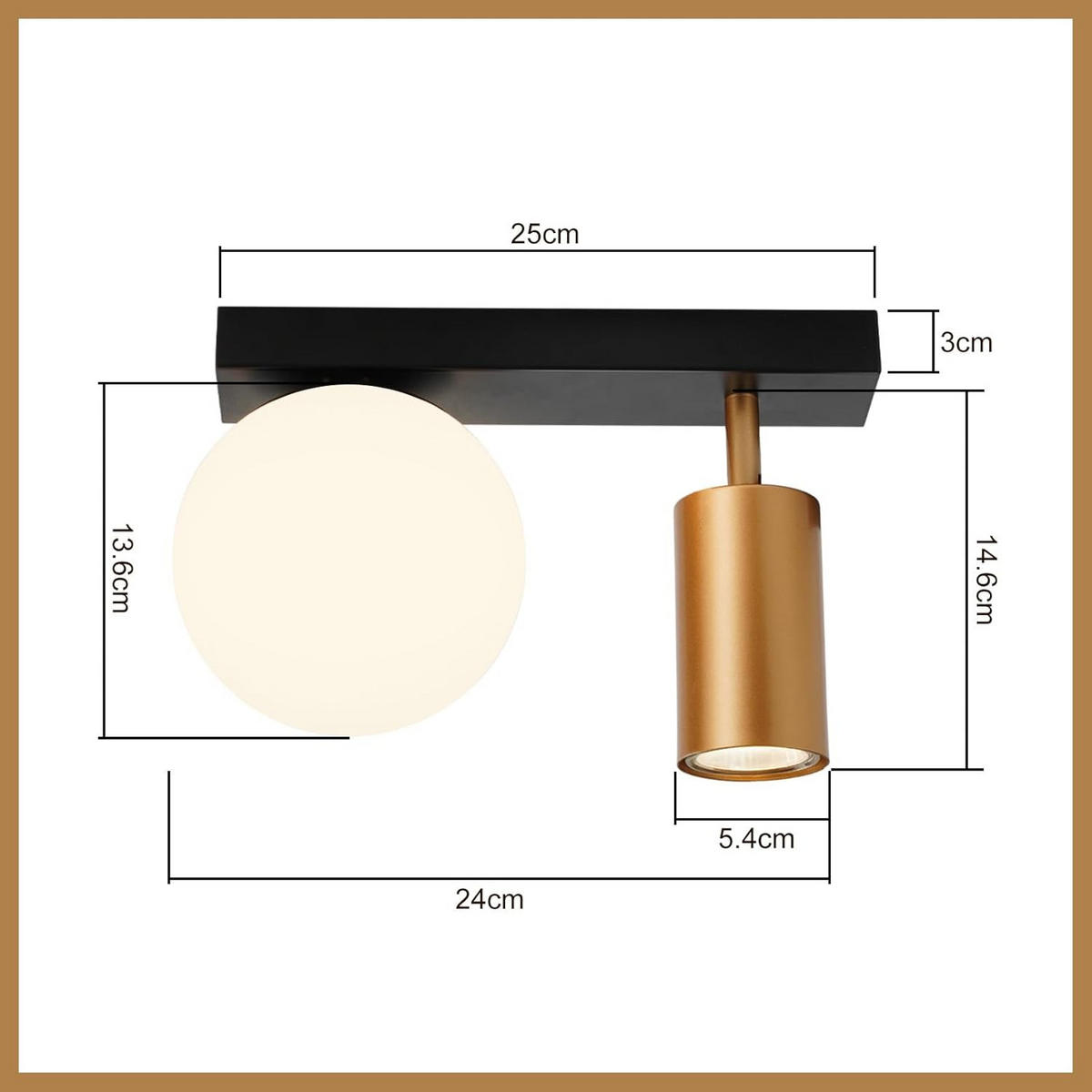 STRAHLER Tryzork 13/17.5/25 cm - Schwarz, Metall (25/13/17.5cm) - ZMH