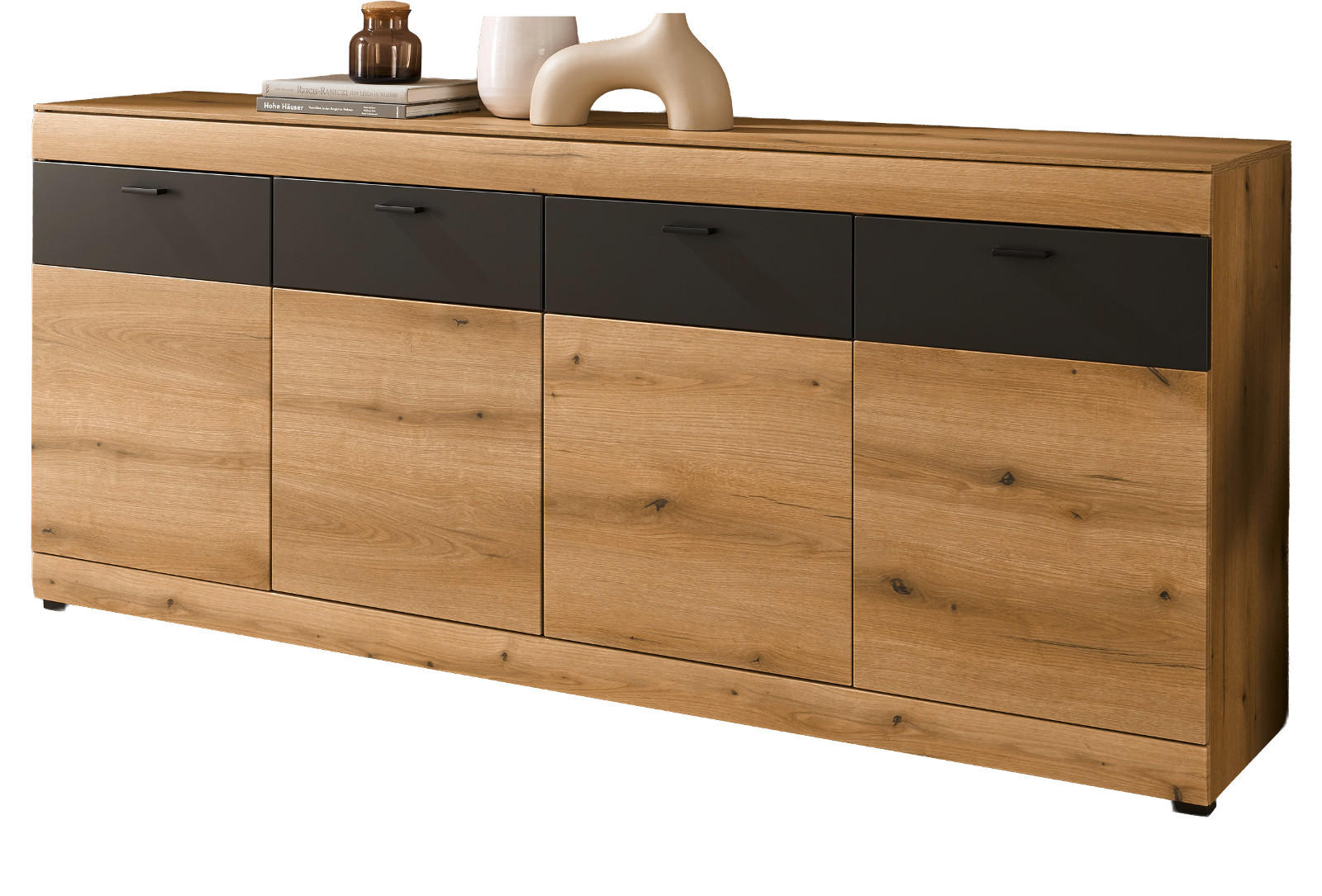 Furn.Design Sideboard Kaschmir, Eiche 200x87x42 cm