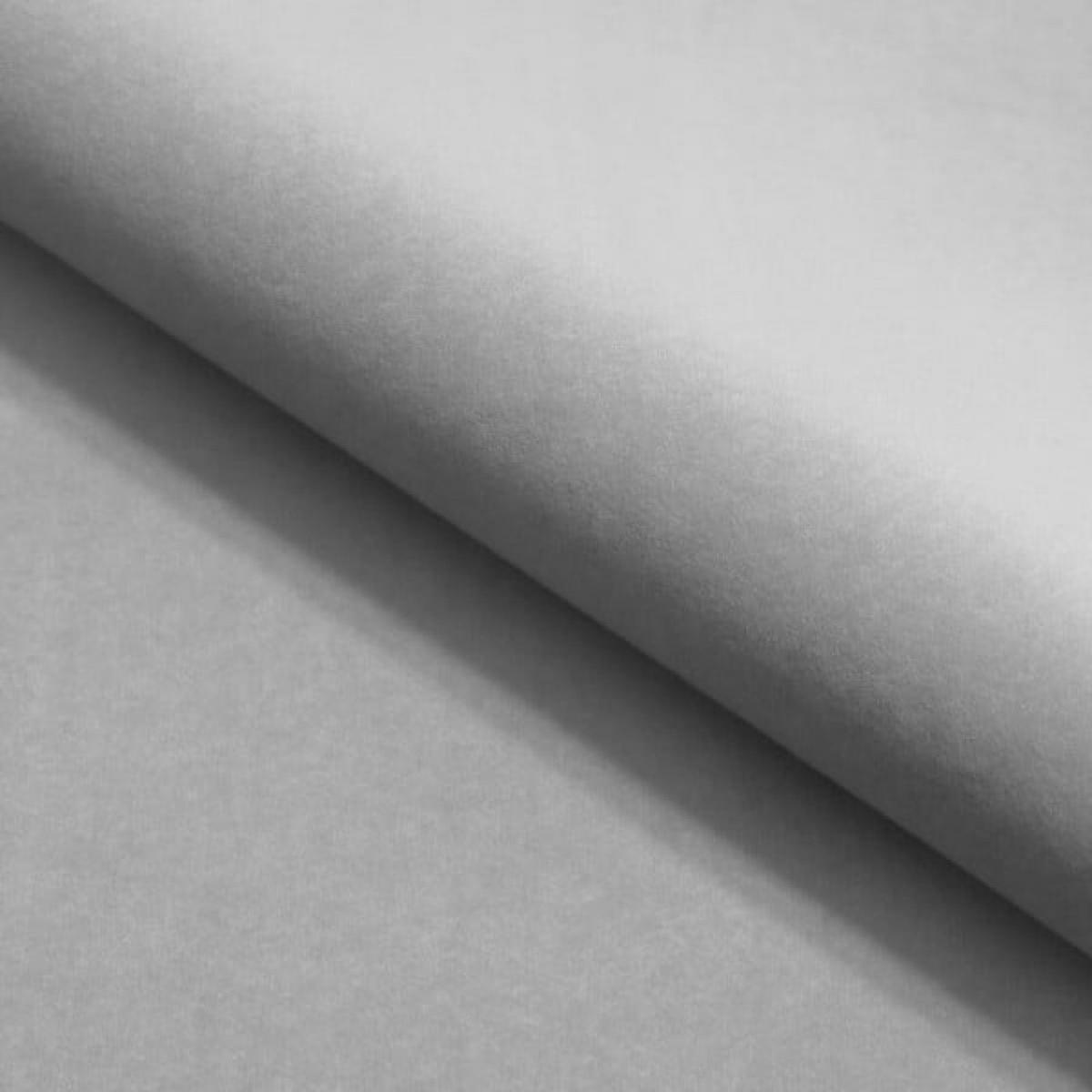 ECKSOFA Grau NOLA Matt Velvet Silberne Beine Rechts - Grau, Textil (203/274cm) - Sepro Meble