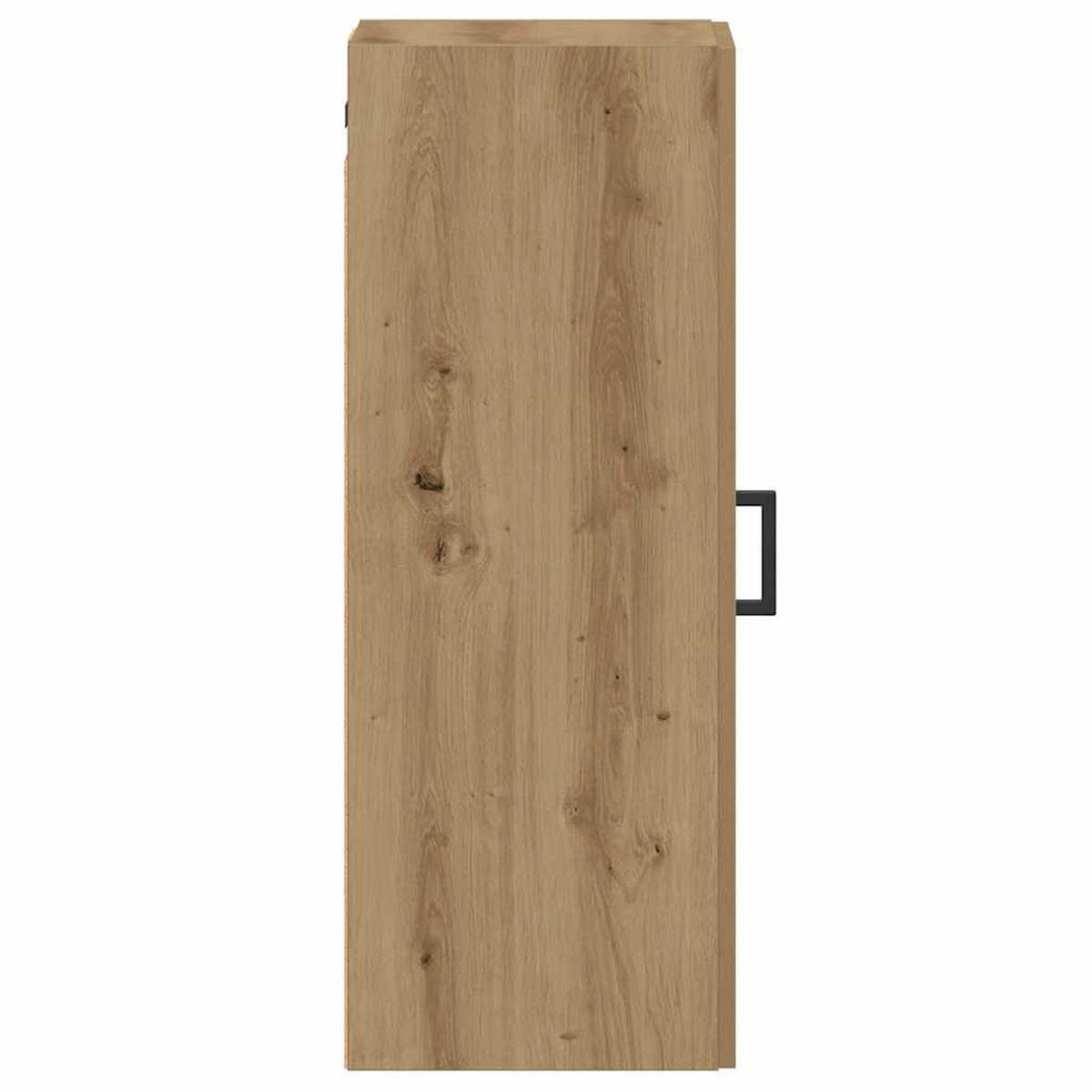 HÄNGESCHRANK mit 3 Fächern 34,5/34/90 cm aus Holzwerkstoff Artisan-Eiche Dekor - Eiche Artisan, Holz (34.5/90/34cm) - vidaXL