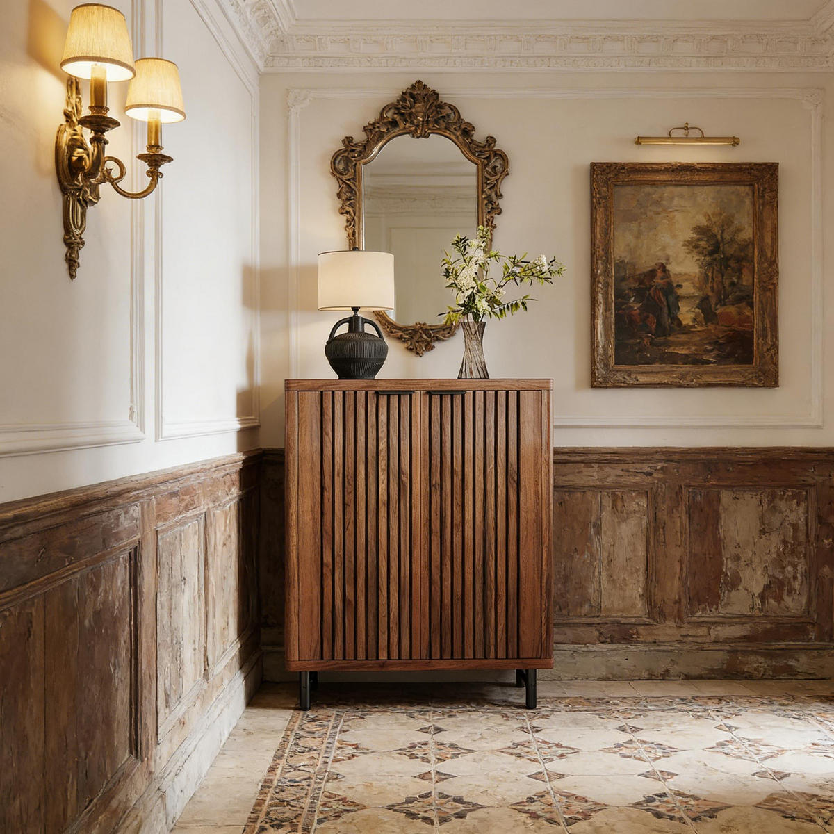 SCHUHSCHRANK Braun - Braun, Holzwerkstoff (13.79/43.34/33.49cm) - Kaket