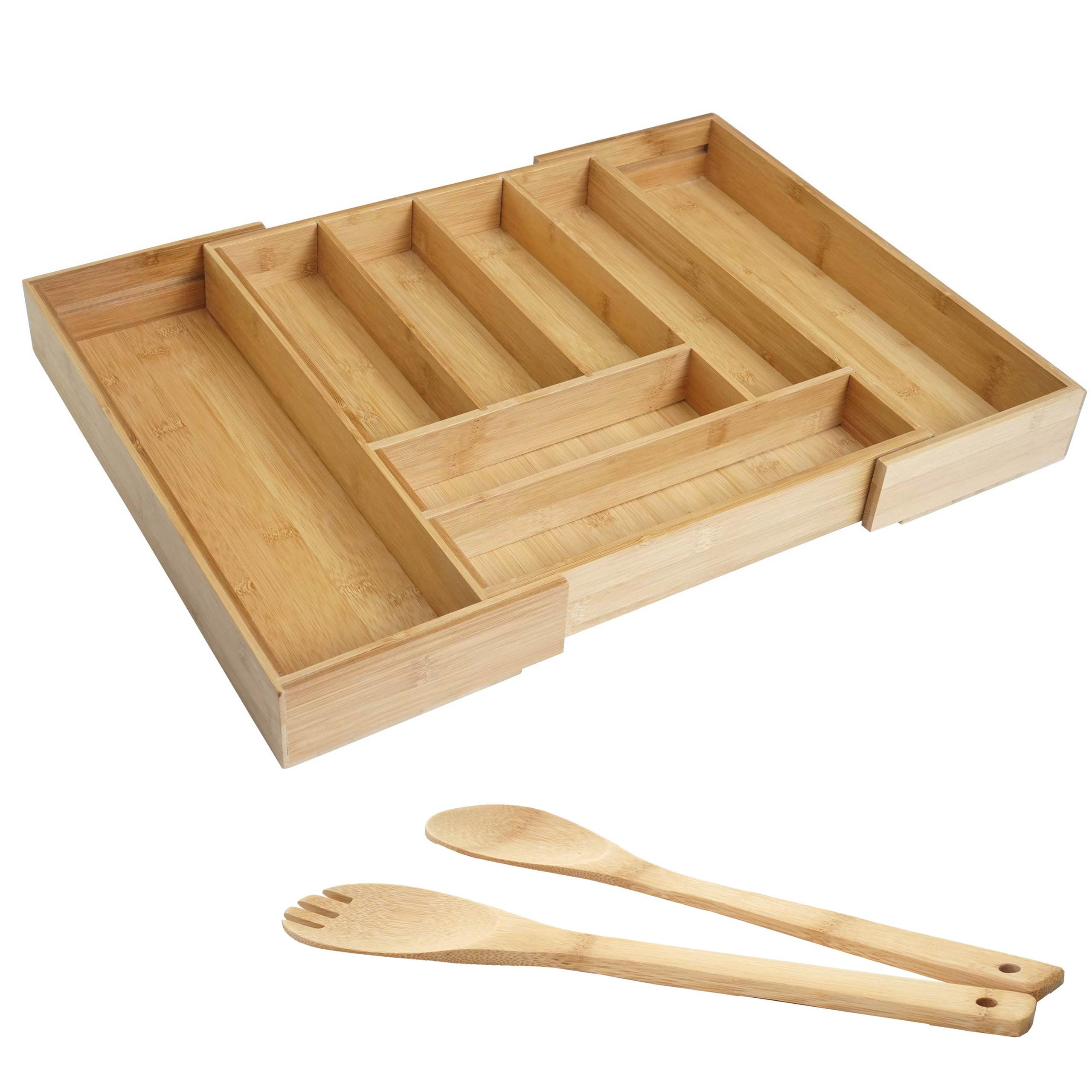 BESTECKKASTEN Holz - Braun, Holz (58/6/45cm) - MCW