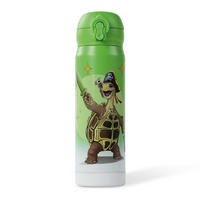 TRINKFLASCHE Kinder 380 ml - Grün, Kunststoff (0.38L) - Stoneline