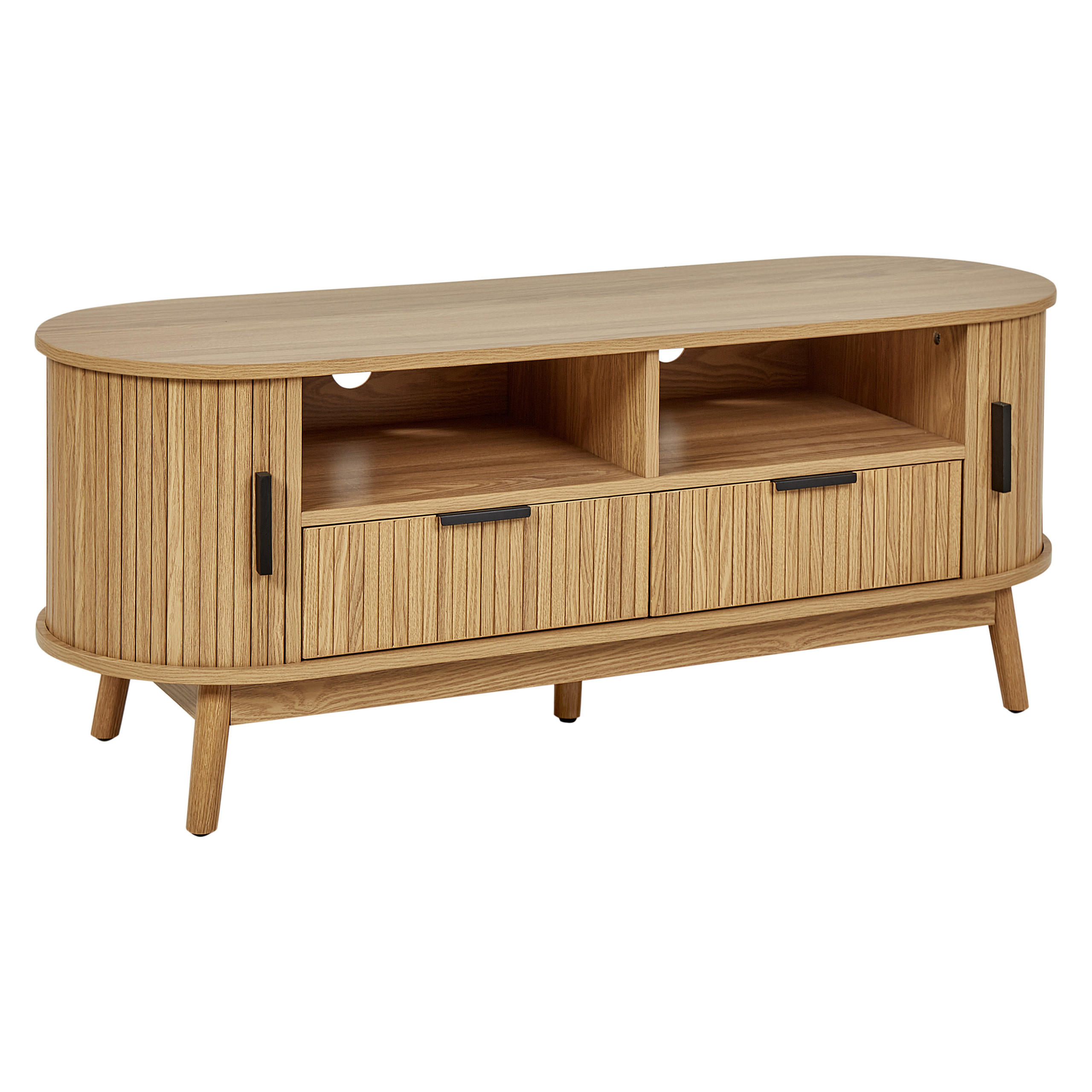 TV-MÖBEL Braun Selah - Braun, Holzwerkstoff (120/47/40cm) - Beliani