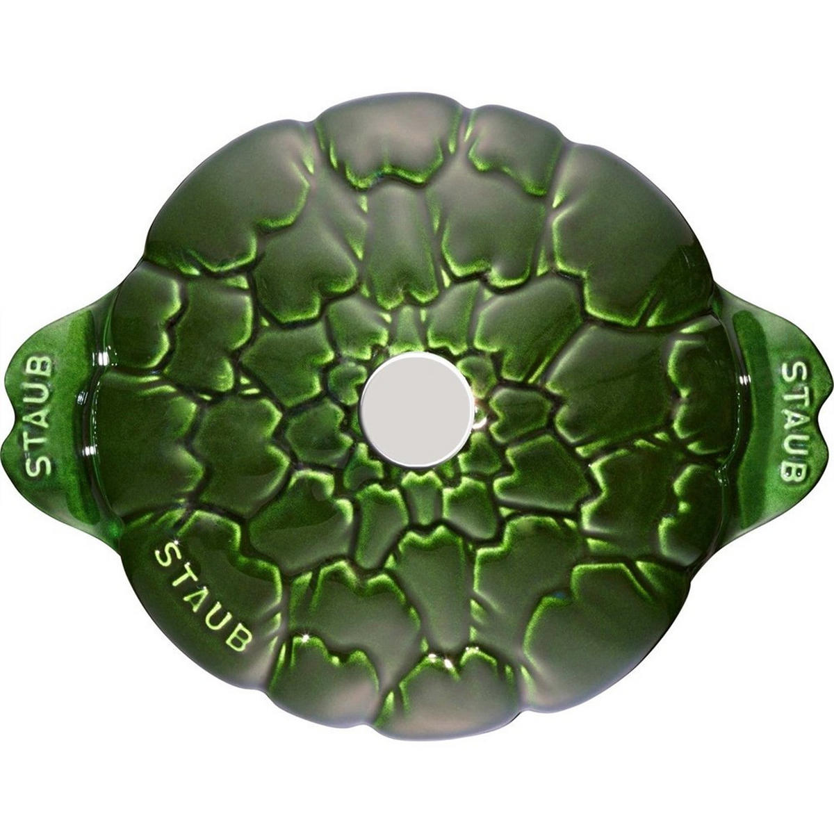 TOPF Grün 29/22.2/19.6 cm NPC405010940 - Grün, Metall (22cm) - Staub