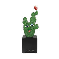 DEKOFIGUR James Rizzi -Cactus in Texas, Porzellan, Bunt, 22 cm - Multicolor, Keramik (7/22/7.5cm) - Goebel