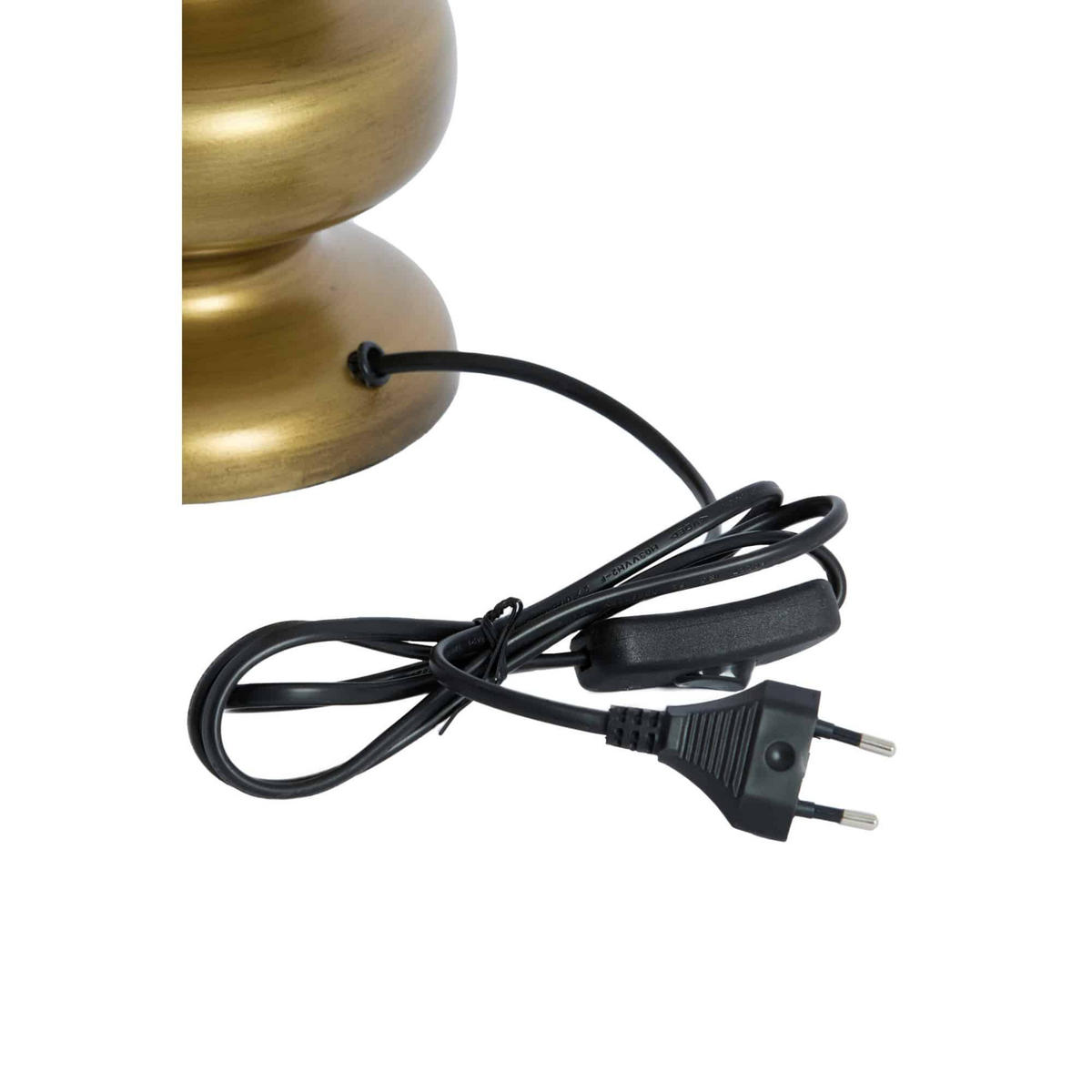 LAMPENFUSS Soroca Bronze 15/15/24 cm - Bronzefarben, Metall (15/15/24cm) - Light & Living