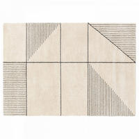 TEPPICH, 200 x 290 cm, Cremefarbe - Creme, Textil (290/200cm) - Oviala