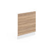 FRONTBLENDE R-Line Sonoma 60 cm ohne AP - Weiß/Sonoma Eiche, Holzwerkstoff (60/57.2/1.6cm) - Vicco
