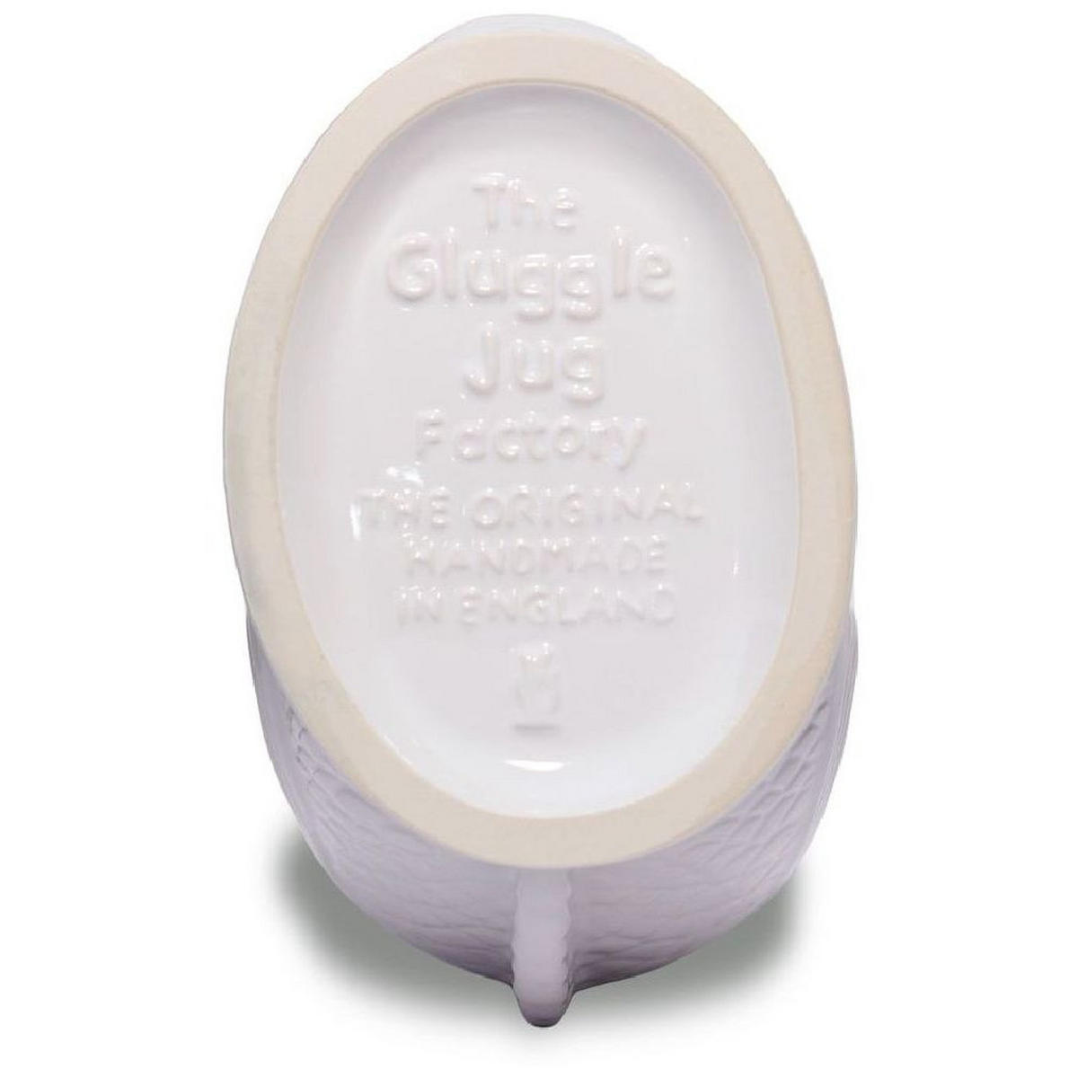 KARAFFE mit „Gluck-Gluck“-Geräusch 27,5/17/9,5 cm - Weiß, Keramik (1.2L) - Gluckigluck