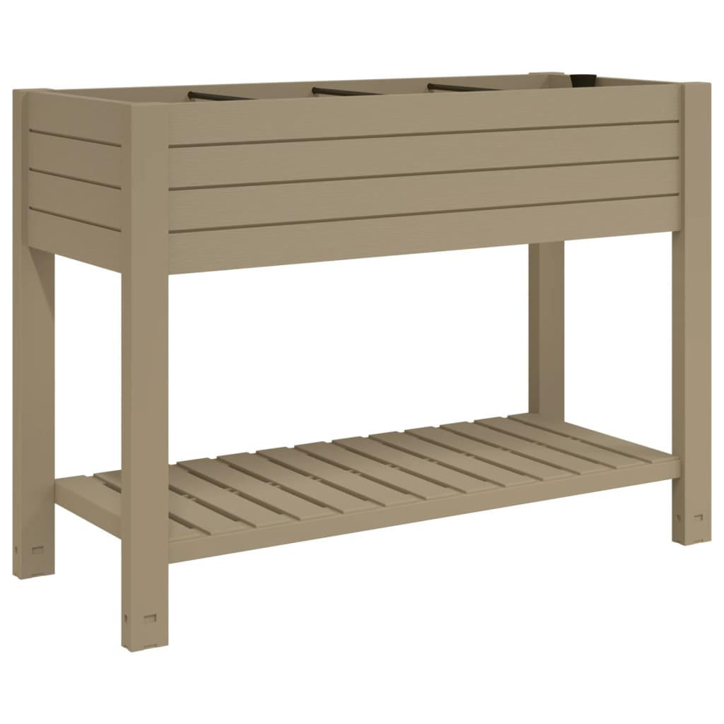 vidaXL Hochbeet Hellbraun 110x79x45 cm