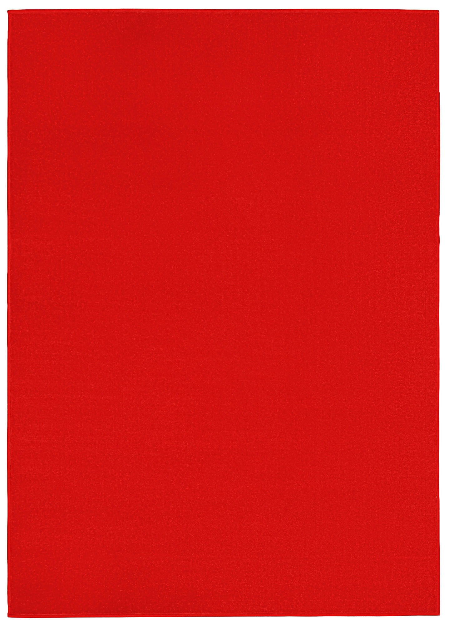 TEPPICH Mono Rot 200/300 cm - Rot, Kunststoff (200/300cm) - Tapiso