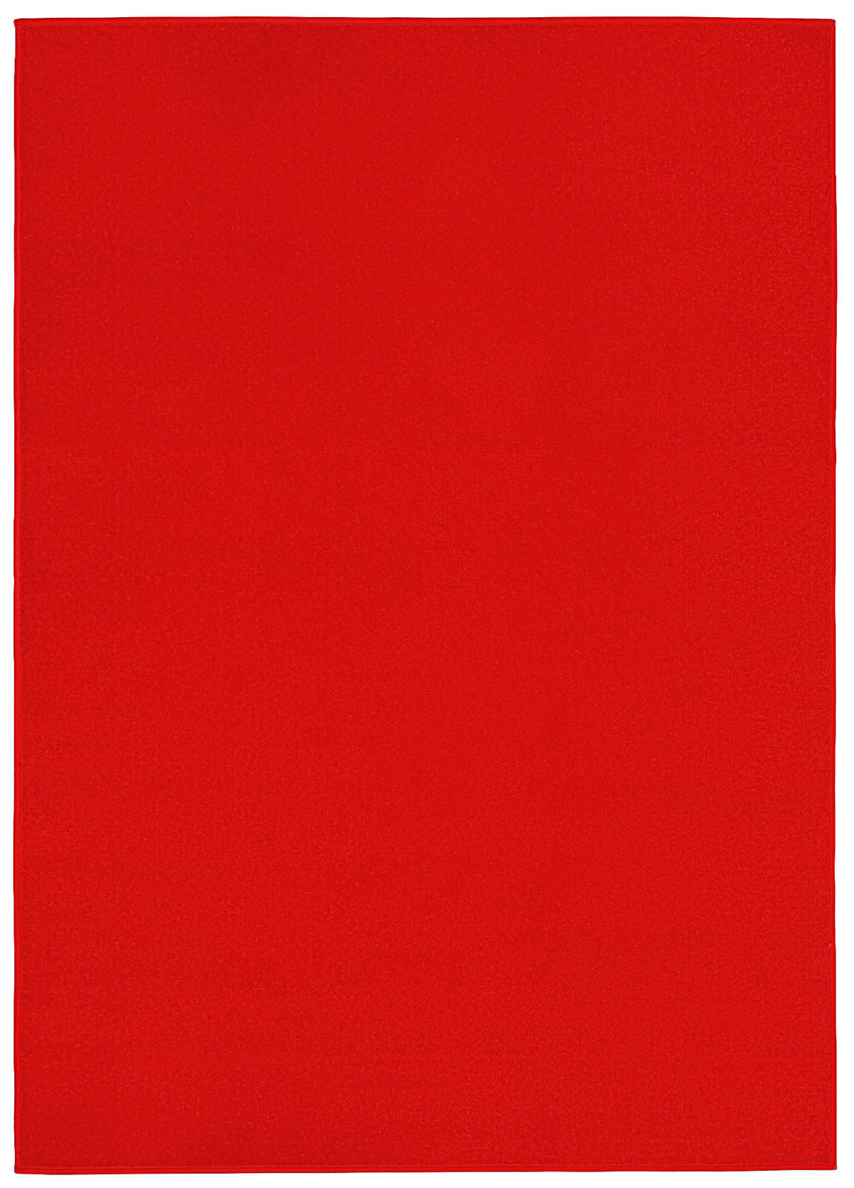 TEPPICH Mono Rot 160/220 cm - Rot, Kunststoff (160/220cm) - Tapiso